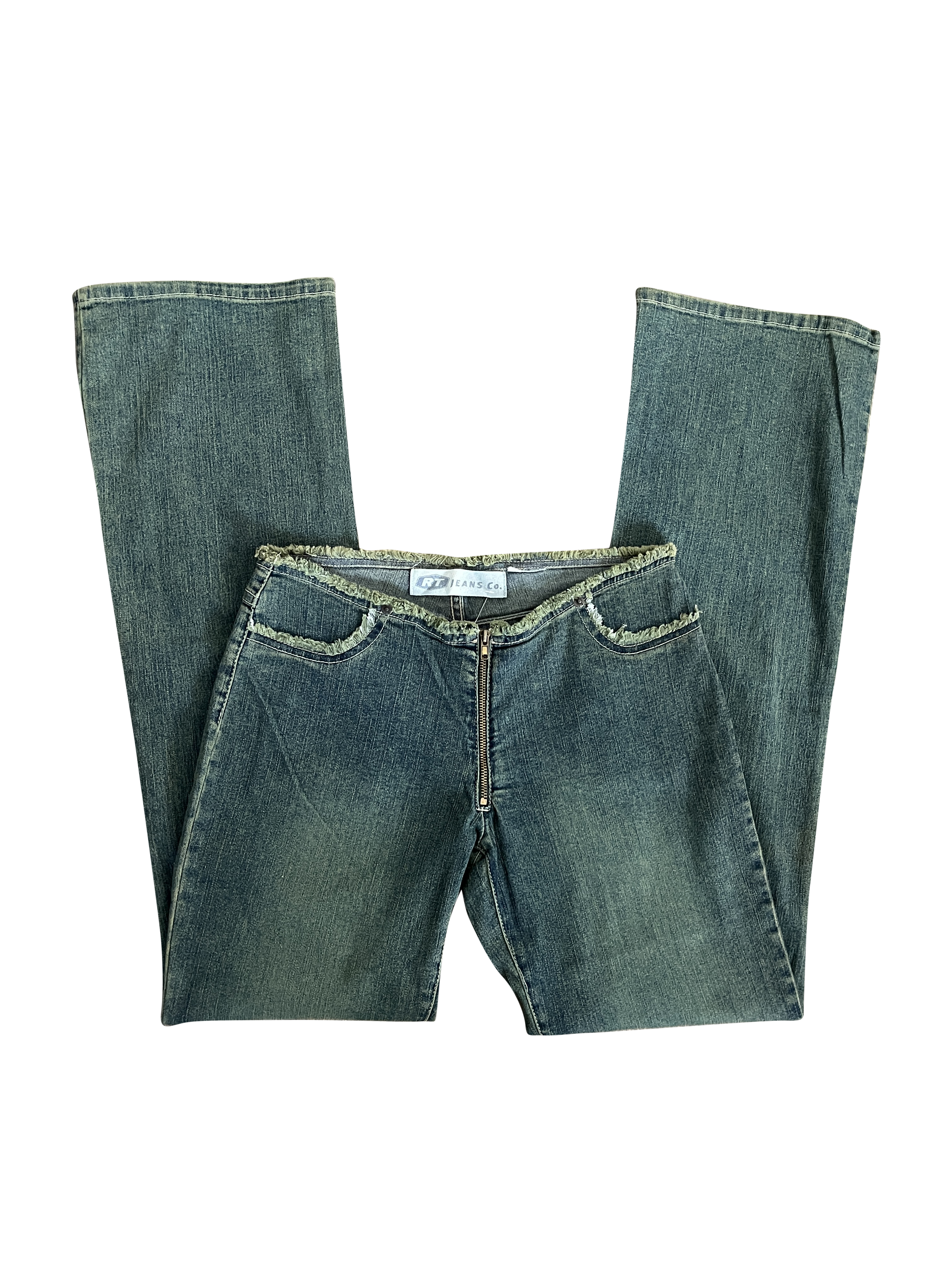 y2k distressed pants