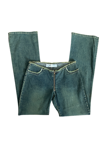 y2k distressed pants