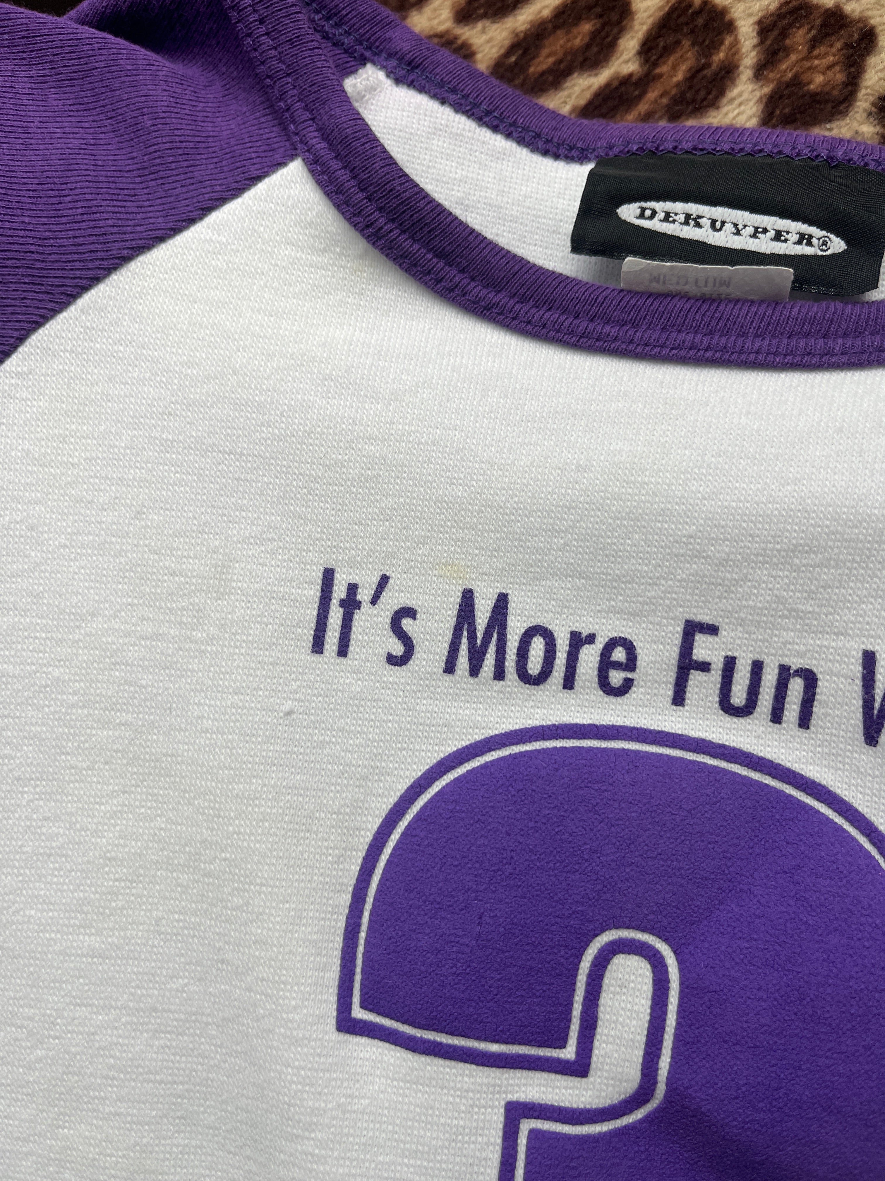 MORE FUN BABY TEE