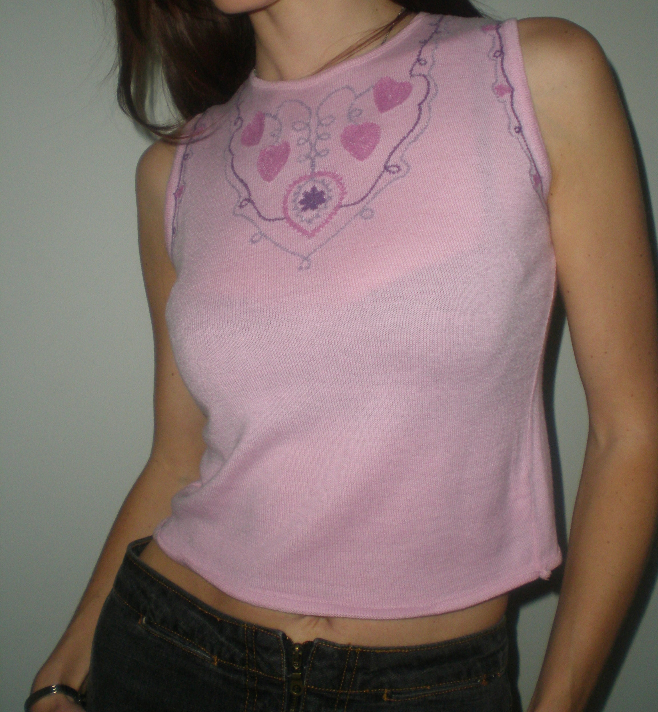 morgan de toi crop sweater