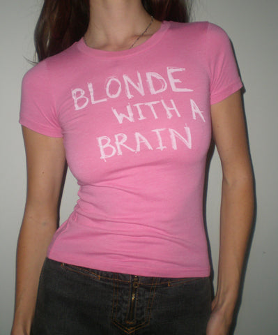 blonde with a brain